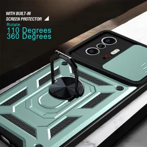 RING CAMERA Kryt s držiakom pre Xiaomi 11T / 11T Pro zelený
