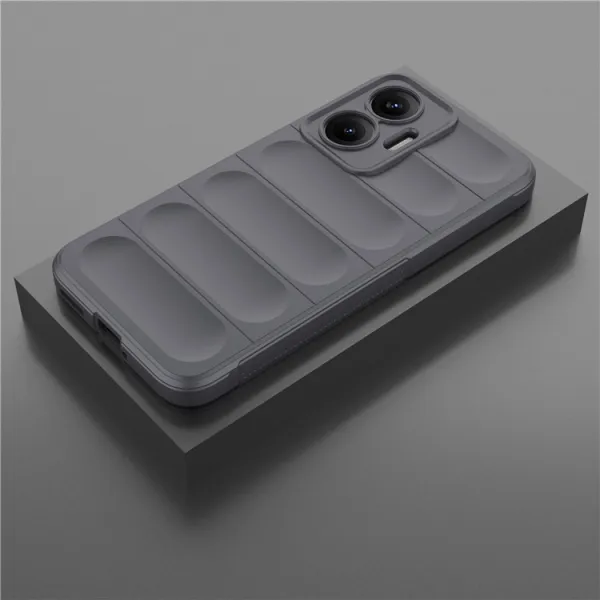 STEPS Ochranný kryt pre Xiaomi Poco F7 tmavošedý