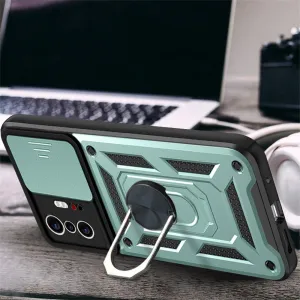 RING CAMERA Kryt s držiakom pre Xiaomi 11T / 11T Pro zelený