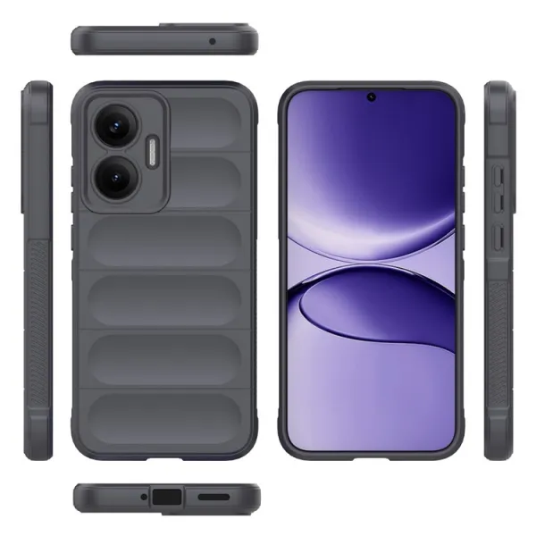 STEPS Ochranný kryt pre Xiaomi Poco F7 tmavošedý