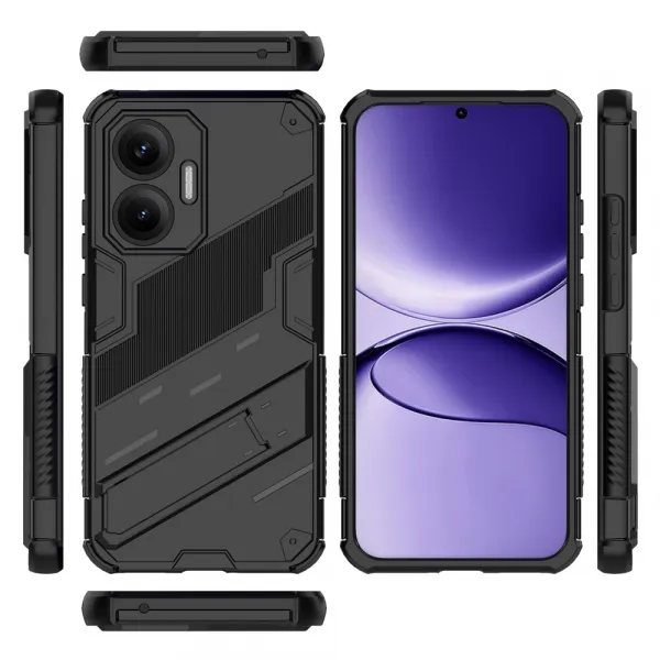 BIB Ochranný obal so stojanom pre Xiaomi Poco F7 čierny