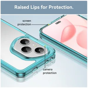 CRYSTAL Ochranný obal pre Honor 400 Pro 5G tyrkysový