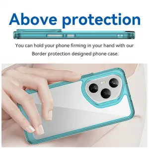CRYSTAL Ochranný obal pre Honor 400 Pro 5G tyrkysový