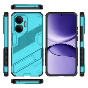 BIB Ochranný obal so stojanom pre Xiaomi Poco F7 modrý