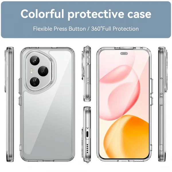 CRYSTAL Ochranný obal pre Honor 400 Pro 5G priehľadný