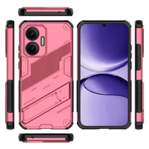 BIB Ochranný obal so stojanom pre Xiaomi Poco F7 ružový