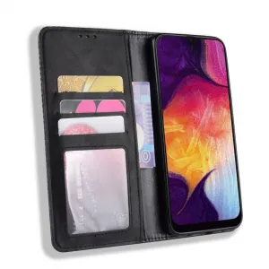BUSINESS Peňaženkový obal Samsung Galaxy A50 čierny