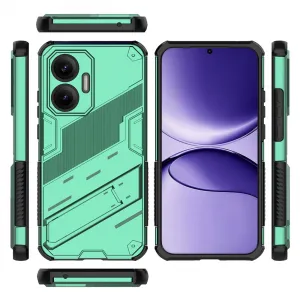 BIB Ochranný obal so stojanom pre Xiaomi Poco F7 zelený