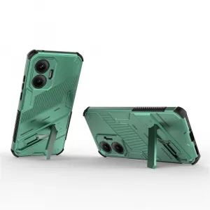 BIB Ochranný obal so stojanom pre Xiaomi Poco F7 zelený