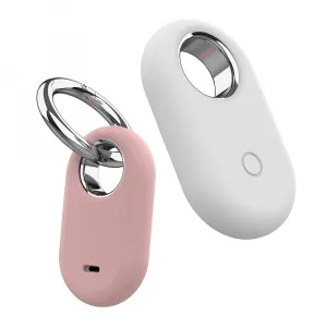 SILICONE TAG Ochranné puzdro pre Samsung Galaxy SmartTag 2 biele