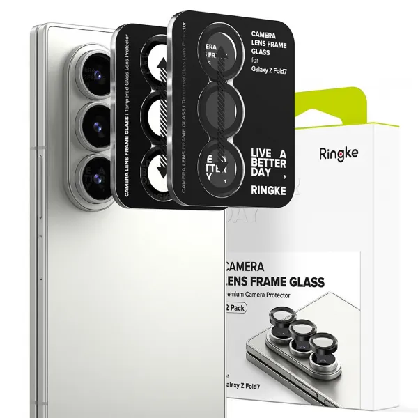RINGKE CAMERA FRAME PROTECTOR 2x Sklo pre fotoaparát Samsung Galaxy Z Fold7 5G