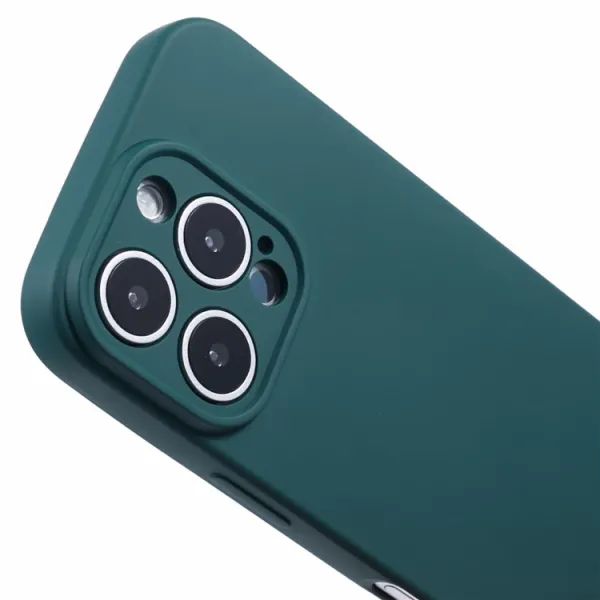 PROTEMIO ROPE Kryt so šnúrkou Apple iPhone 16 Pro tmavozelený