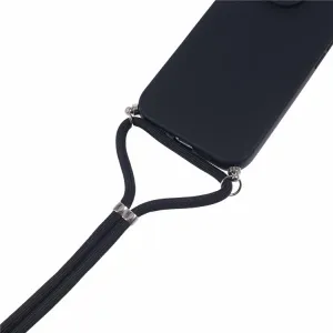 PROTEMIO ROPE Kryt so šnúrkou Apple iPhone 16 Pro čierny