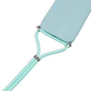 PROTEMIO ROPE Kryt so šnúrkou Apple iPhone 16 Pro mentolový