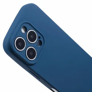 PROTEMIO ROPE Kryt so šnúrkou Apple iPhone 16 Pro tmavomodrý