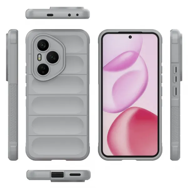 STEPS Ochranný kryt pre Honor 400 Pro 5G svetlošedý