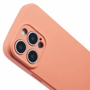 PROTEMIO ROPE Kryt so šnúrkou Apple iPhone 16 Pro oranžový
