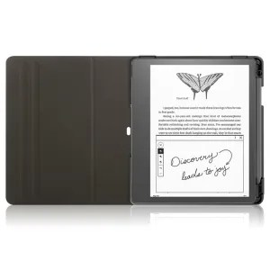 LEATHER Zaklápacie puzdro pre Amazon Kindle Scribe 2024 / Kindle Scribe 2022 čierne
