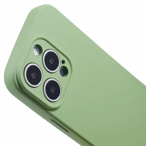 PROTEMIO ROPE Kryt so šnúrkou Apple iPhone 16 Pro svetlozelený