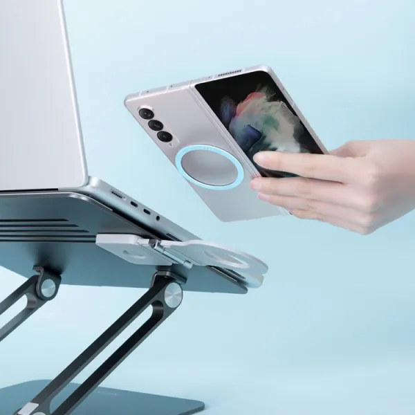 NILLKIN SNAPLINK AIR Magnetický krúžok na mobil fialový