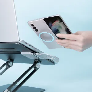 NILLKIN SNAPLINK AIR Magnetický krúžok na mobil fialový