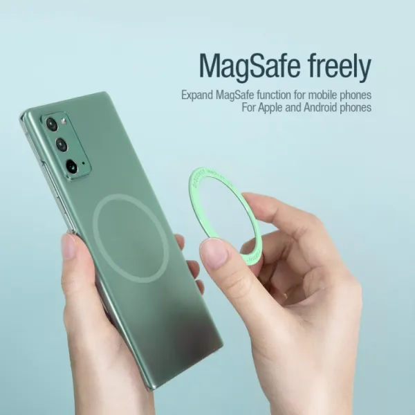 NILLKIN SNAPLINK AIR Magnetický krúžok na mobil fialový