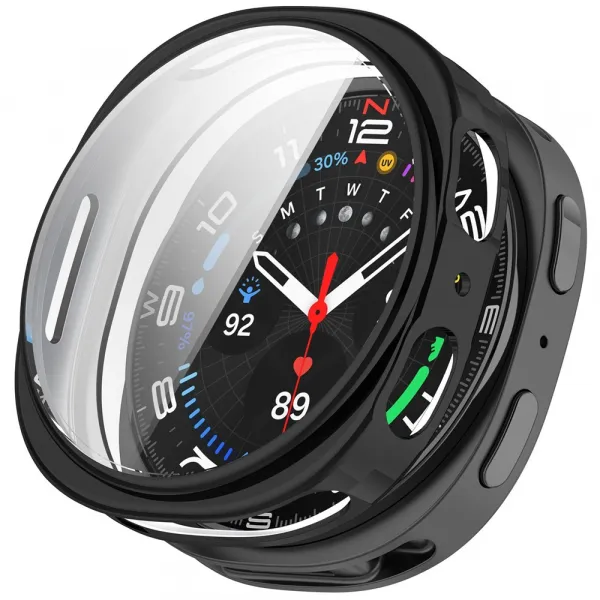 TPU FULL COVER Kryt pre Samsung Galaxy Watch8 40mm čierny