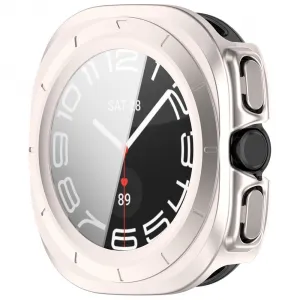 PC FULL COVER Plastový kryt so sklom pre Samsung Galaxy Watch Ultra / Watch Ultra 2025 STARLIGHT