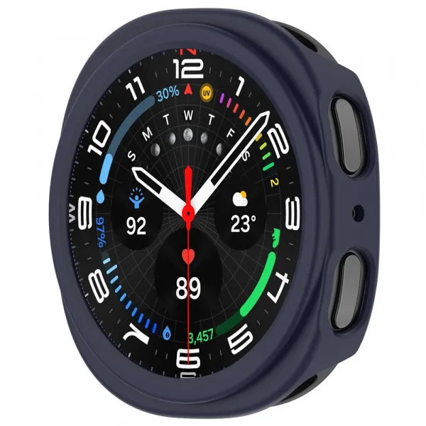 PC HALF COVER Plastový kryt Samsung Galaxy Watch8 40mm tmavomodrý