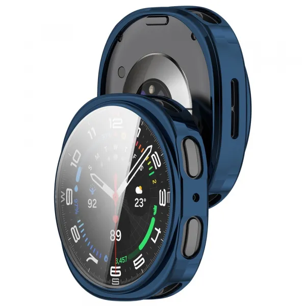 TPU FULL COVER Kryt pre Samsung Galaxy Watch8 40mm modrý