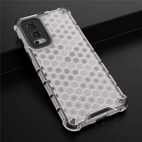 HONEYCOMB Ochranný kryt OnePlus Nord 2 5G priehľadný