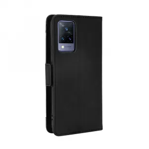 SLOT Peňaženkový obal pre Vivo V21 5G čierny
