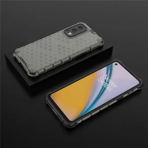 HONEYCOMB Ochranný kryt OnePlus Nord 2 5G čierny