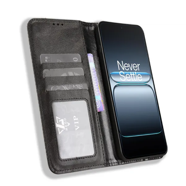 BUSINESS Peňaženkové puzdro pre OnePlus Nord 5 5G čierne