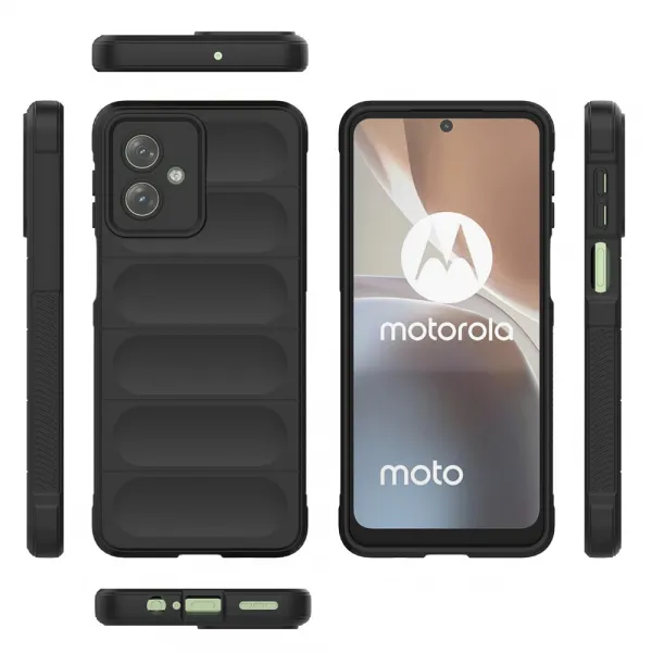 STEPS Ochranný kryt pre Motorola Moto G54 5G / G54 Power Edition 5G čierny