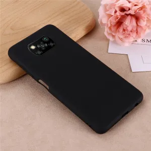 RUBBER Ochranný obal pre Xiaomi Poco X3 NFC / X3 Pro čierny