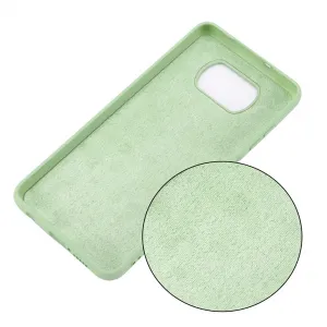 RUBBER Ochranný obal pre Xiaomi Poco X3 NFC / X3 Pro zelený