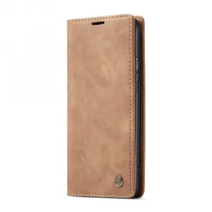 CASEME Flipové puzdro pre OnePlus 8T svetlohnedé