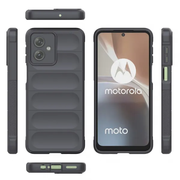 STEPS Ochranný kryt pre Motorola Moto G54 5G / G54 Power Edition 5G tmavošedý