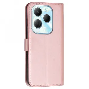 STITCHED Peňaženkový kryt pre Infinix Hot 40 / Hot 40 Pro ružový