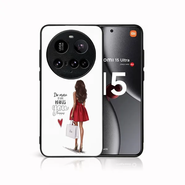 MY ART Ochranný kryt pre Xiaomi 15 Ultra RED DRESS (137)