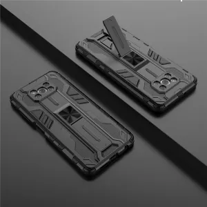 SUPERSONIC Ochranný obal so stojanom pre Xiaomi Poco X3 NFC / X3 Pro šedý