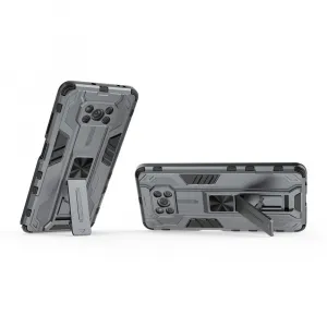 SUPERSONIC Ochranný obal so stojanom pre Xiaomi Poco X3 NFC / X3 Pro šedý