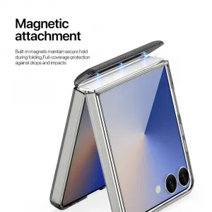 DUX STEX Kryt s trblietkami pre Samsung Galaxy Z Flip7 5G čierny