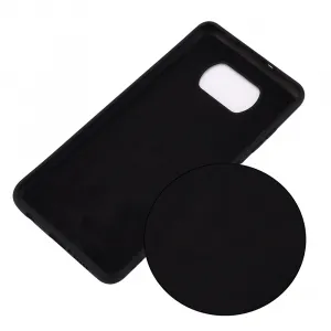 RUBBER Ochranný obal pre Xiaomi Poco X3 NFC / X3 Pro čierny