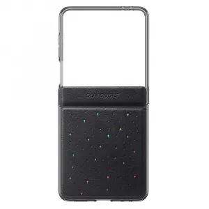 DUX STEX Kryt s trblietkami pre Samsung Galaxy Z Flip7 5G čierny