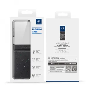 DUX STEX Kryt s trblietkami pre Samsung Galaxy Z Flip7 5G čierny