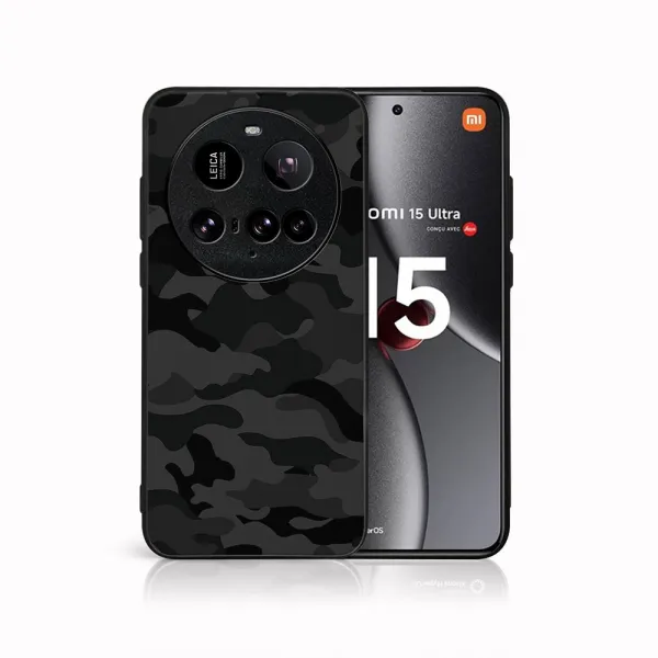 MY ART Ochranný kryt pre Xiaomi 15 Ultra BLACK CAMO (234)