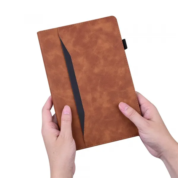 FLATY Zaklápací obal pre Xiaomi Redmi Pad 2 Pro hnedý