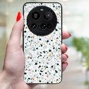 MY ART Ochranný kryt pre Xiaomi 15 Ultra GREY TERRAZZO (163)